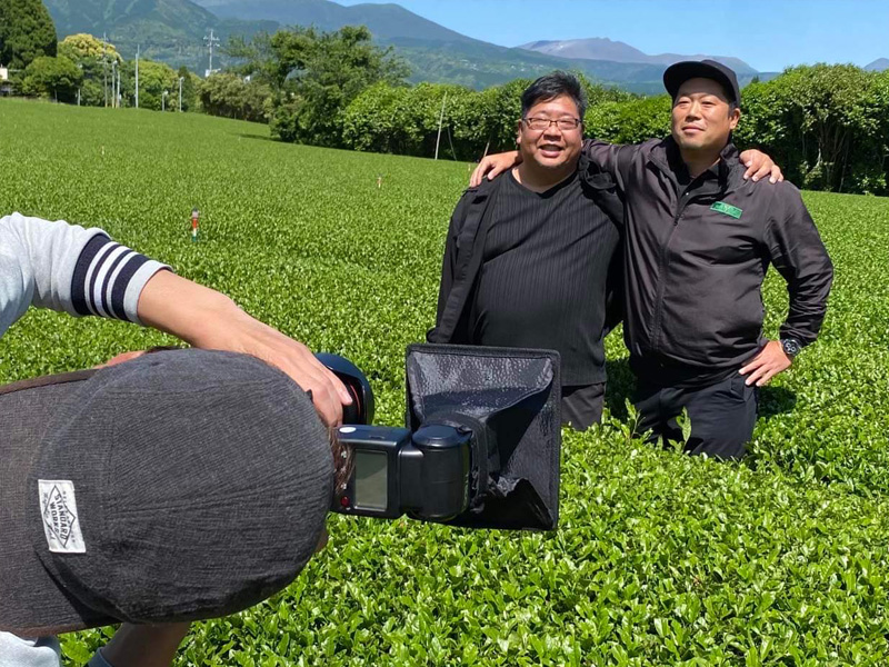CEOレモン取材中 in 鹿児島【番外編】★西製茶工場 西社長／なべやま 鍋山社長