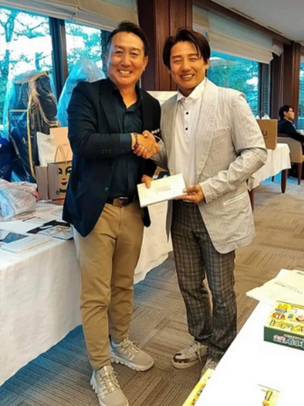 共催ゴルフコンペ in 埼玉★ケーロッド 久礼社長／池谷幸雄体操倶楽部 池谷社長