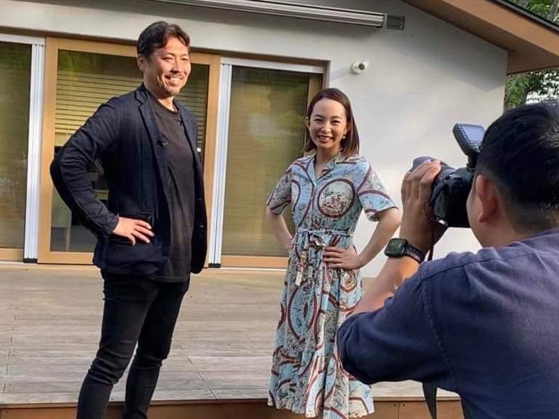 CEOレモン取材中 in 軽井沢★it's HOUSE 八島社長